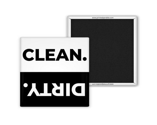 Clean/Dirty magnet