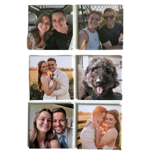 Custom Photo Magnet - Set of 6